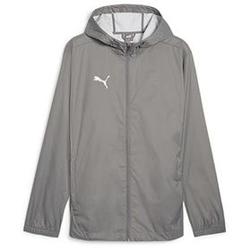 Puma 65859913 Teamfinal Allweather JKT Gri Futbol Antrenman Erkek Yağmurluk