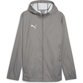 Puma 65859913 Teamfinal Allweather JKT Gri Futbol Antrenman Erkek Yağmurluk