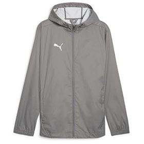 Puma 65859913 Teamfinal Allweather JKT Gri Futbol Antrenman Erkek Yağmurluk