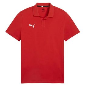 Puma 65860501 Kırmızı Teamgoal Casuals Polo Yaka Futbol Antrenman Erkek T-Shirt