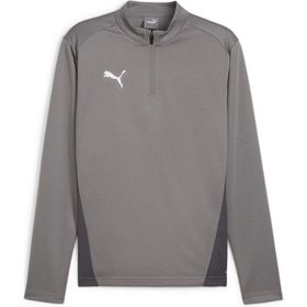 Puma 65862913 Gri Teamgoal Training 1/4 Zip to Erkek Futbol Antrenman Uzun Kollu Üst