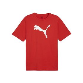 Puma 65870501 Kırmızı Teamrise Logo Jersey Cotton Günlük Erkek T-Shirt