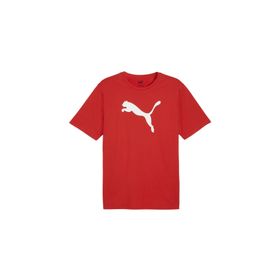 Puma 65870501 Kırmızı Teamrise Logo Jersey Cotton Günlük Erkek T-Shirt