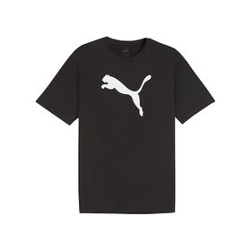Puma 65870503 Siyah Teamrise Logo Jersey Cotton Günlük Erkek T-Shirt