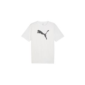 Puma 65870504 Beyaz Teamrise Logo Jersey Cotton Günlük Erkek T-Shirt