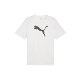 Puma 65870504 Beyaz Teamrise Logo Jersey Cotton Günlük Erkek T-Shirt