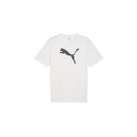 Puma 65870504 Beyaz Teamrise Logo Jersey Cotton Günlük Erkek T-Shirt