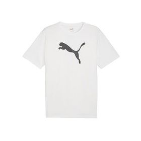 Puma 65870504 Beyaz Teamrise Logo Jersey Cotton Günlük Erkek T-Shirt