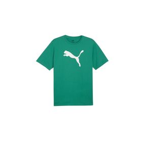 Puma 65870505 Yeşil Teamrise Logo Jersey Cotton Günlük Erkek T-Shirt