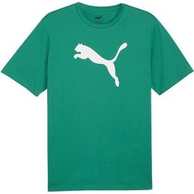 Puma 65870505 Yeşil Teamrise Logo Jersey Cotton Günlük Erkek T-Shirt