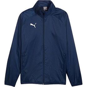 Puma 65903806 Teamgoal All Weather Jacket Mavi Futbol Antrenman Erkek Yağmurluk