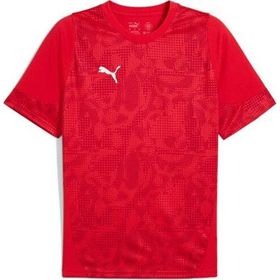 Puma 65916701 Kırmızı Teamcup Training Jersey Erkek Futbol Tişörtü