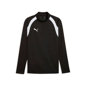Puma 65967903 Teamfinal26 Training 1/4 Zip Siyah Futbol Antrenman Uzun Kollu Erkek T-shirt