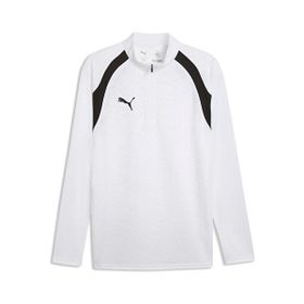Puma 65967904 Teamfinal26 Training 1/4 Zip Beyaz Futbol Antrenman Uzun Kollu Erkek T-shirt