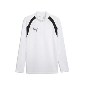 Puma 65967904 Teamfinal26 Training 1/4 Zip Beyaz Futbol Antrenman Uzun Kollu Erkek T-shirt