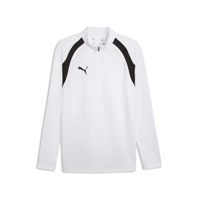 Puma 65967904 Teamfinal26 Training 1/4 Zip Beyaz Futbol Antrenman Uzun Kollu Erkek T-shirt