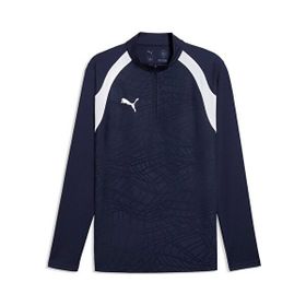 Puma 65967906 Teamfinal26 Training 1/4 Zip Lacivert Futbol Antrenman Uzun Kollu Erkek T-shirt
