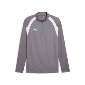 Puma 65967913 Teamfinal26 Training 1/4 Zip Gri Futbol Antrenman Uzun Kollu Erkek T-shirt