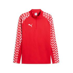 Puma 65972401 Teamliga26 Training 1/4 Zip Kırmızı Futbol Antrenman Uzun Kollu Erkek T-shirt