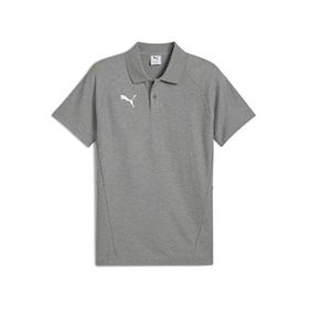 Puma 65995233 Gri Team Evostripe Polo Futbol Polo Yaka Erkek Tişört