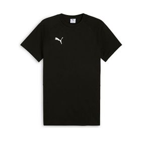Puma 65995303 Siyah Teamevostripe Tee Erkek Futbol Antrenman Tişörtü