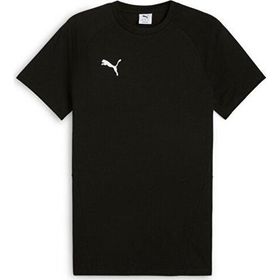 Puma 65995303 Siyah Teamevostripe Tee Erkek Futbol Antrenman Tişörtü