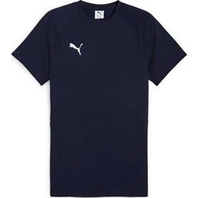 Puma 65995306 Lacivert Team Evostripe Tee Erkek Günlük Tişört