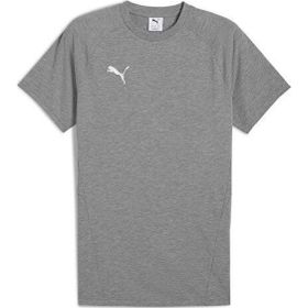 Puma 65995333 Gri Team Evostripe Tee Erkek Günlük Tişört