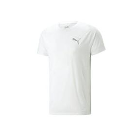 Puma 67331102 Yuvarlak Yaka Düz Beyaz Erkek T-Shirt