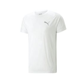 Puma 67331102 Yuvarlak Yaka Düz Beyaz Erkek T-Shirt