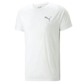 Puma 67331102 Yuvarlak Yaka Düz Beyaz Erkek T-Shirt