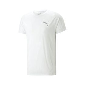 Puma 67331102 Yuvarlak Yaka Düz Beyaz Erkek T-Shirt