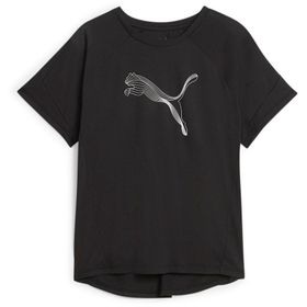 Puma 676070-01 Siyah Evostripe TEE Kadın T-Shirt