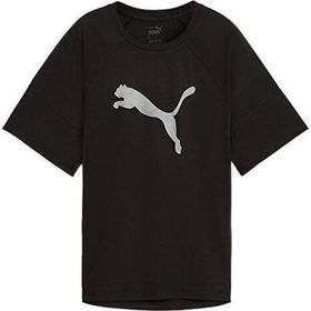 Puma 67787601 Siyah Evostripe Graphic TEE Günlük Kadın T-Shirt