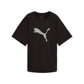 Puma 67787601 Siyah Evostripe Graphic TEE Günlük Kadın T-Shirt