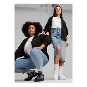 Puma 67788201 Her Full Zip Hoodie Siyah Kadın Günlük Ceket