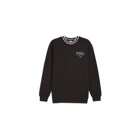 Puma 67897001 Siyah Puma Squad Crew Günlük Erkek Sweatshirt