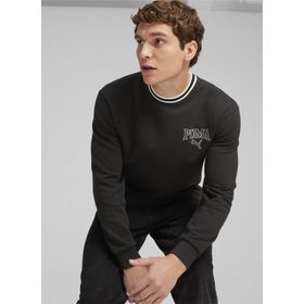 Puma 67897001 Siyah Puma Squad Crew Günlük Erkek Sweatshirt