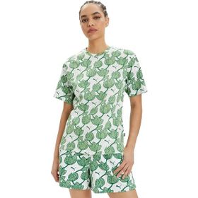Puma 67949386 Essentials+ Yeşil Günlük Stil Kadın T-Shirt