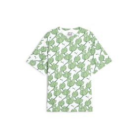 Puma 67949386 Essentials+ Yeşil Günlük Stil Kadın T-Shirt