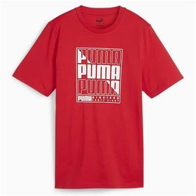 Puma 68017211 GRAPHICS Box Tee For All Time Red Kırmızı Erkek T-shirt