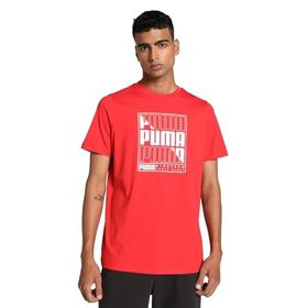 Puma 68017211 GRAPHICS Box Tee For All Time Red Kırmızı Erkek T-shirt