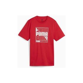 Puma 68017211 GRAPHICS Box Tee For All Time Red Kırmızı Erkek T-shirt