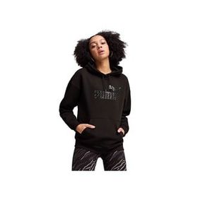 Puma 68149201 Siyah ESS+ Animal Hoodie Günlük Kadın Sweatshirt