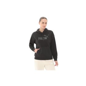 Puma 68149201 Siyah ESS+ Animal Hoodie Günlük Kadın Sweatshirt
