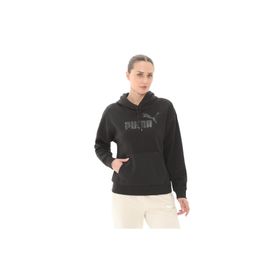 Puma 68149201 Siyah ESS+ Animal Hoodie Günlük Kadın Sweatshirt