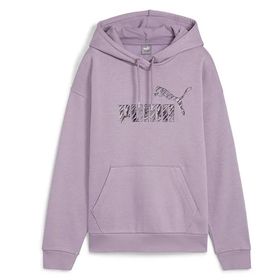 Puma 68149230 Ess+ Animal Hoodie FL Mor Günlük Kadın Sweatshirt