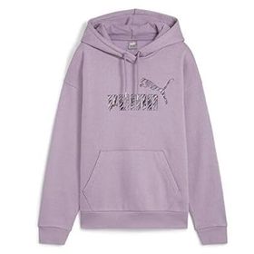 Puma 68149230 Ess+ Animal Hoodie FL Mor Günlük Kadın Sweatshirt