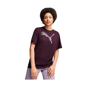 Puma 68166844 Evostripe Tee Mor Günlük Kadın T-shirt