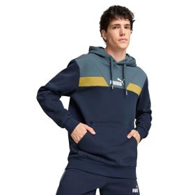 Puma 68173114 Power Colorblock Mavi Günlük Stil Erkek Sweatshirt